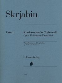 Produktbild: Alexander Skrjabin - Klaviersonate Nr. 2 gis-moll op. 19 (Sonate-Fantaisie)