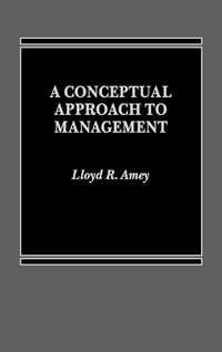 Produktbild: A Conceptual Approach to Management