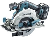 Produktbild: Makita Akku-Handkreiss&auml;ge Schnitttiefe max. (90&deg;) 57mm 18V 5Ah
