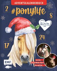 Produktbild: # ponylife &ndash; Mein Adventskalenderbuch &ndash; Von Lia und Lea