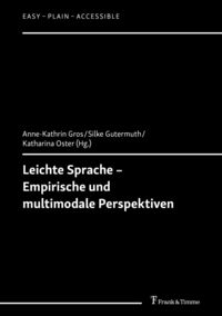 Produktbild: Leichte Sprache - Empirische und multimodale Perspektiven