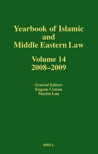 Produktbild: Yearbook of Islamic and Middle Eastern Law, Volume 14 (2008-2009)