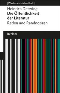 Bild vom Artikel Die Öffentlichkeit der Literatur vom Autor Heinrich Detering