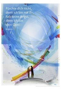 Produktbild: Jahreslosung Eberhard M&uuml;nch 2027, Kunstdruck 63 x 92 cm