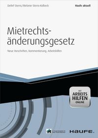 Produktbild: Das Mietrechts&auml;nderungsgesetz - mit Arbeitshilfen online
