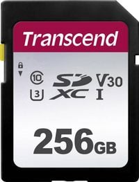Produktbild: Transcend Premium 300S SDXC-Karte 256 GB Class 10, UHS-I, UHS-Class 3, v30 Video Speed Class