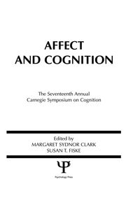 Produktbild: Affect and Cognition