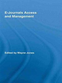 Produktbild: E-Journals Access and Management