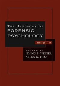 Produktbild: The Handbook of Forensic Psychology