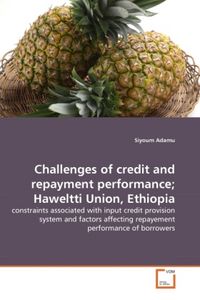 Produktbild: Adamu, S: Challenges of credit and repayment performance; Ha