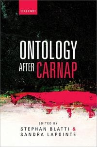 Produktbild: Ontology after Carnap