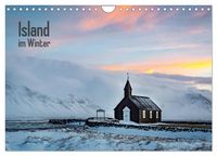 Produktbild: Island im Winter (Wandkalender 2026 DIN A4 quer), CALVENDO Monatskalender