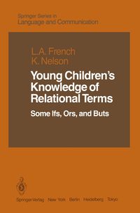 Produktbild: Young Children&rsquo;s Knowledge of Relational Terms