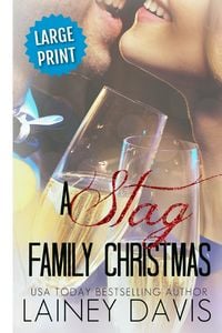 Produktbild: A Stag Family Christmas (Large Print)