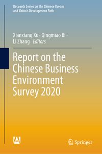 Produktbild: Report on the Chinese Business Environment Survey 2020