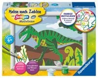 Produktbild: CreArt, Malen nach Zahlen Kinder - Hungriger Dinosaurier