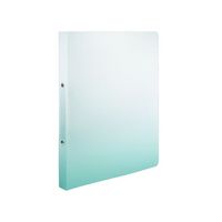 Produktbild: Idena Ringbuch PP Color Edition 2 Ringe 25mm wei&szlig;/petrol DIN A4