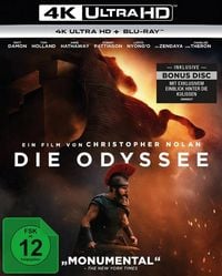 Produktbild: Die Odyssee (4K-UHD+2 Blu-rays)