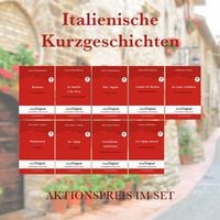Produktbild: Italienische Kurzgeschichten (B&uuml;cher + 9 Audio-CDs)