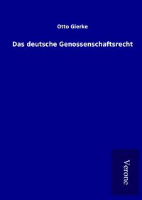 Produktbild: Das deutsche Genossenschaftsrecht