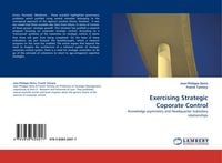 Produktbild: Exercising Strategic Coporate Control
