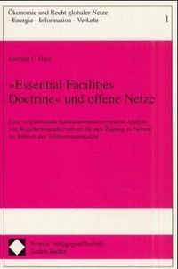 Produktbild: &raquo;Essential Facilities Doctrine&laquo; und offene Netze