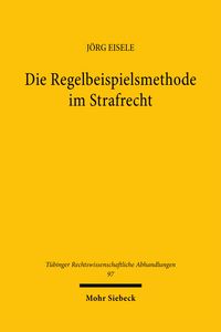 Produktbild: Die Regelbeispielsmethode im Strafrecht