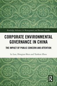 Produktbild: Corporate Environmental Governance in China
