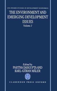 Produktbild: The Environment and Emerging Development Issues: Volume 2