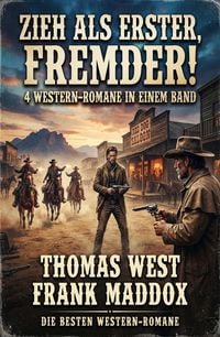 Produktbild: Zieh als Erster, Fremder! 4 Western-Romane in einem Band