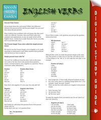 Produktbild: English Verbs