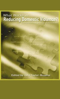 Produktbild: What Works in Reducing Domestic Violence? A comprehensive guide for professionals