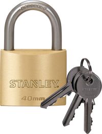 Bild vom Artikel Stanley since 1913 81103 371 401 Vorhängeschloss 40mm Schlüsselschloss vom Autor 