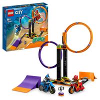 Bild vom Artikel LEGO City Stuntz 60360 Kreisende Reifen-Challenge Motorrad-Spielzeug vom Autor 