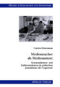 Produktbild: Medienmacher als Mediennutzer