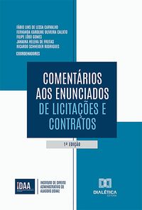 Produktbild: Coment&aacute;rios aos enunciados de licita&ccedil;&otilde;es e contratos