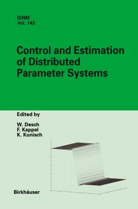 Produktbild: Control and Estimation of Distributed Parameter Systems