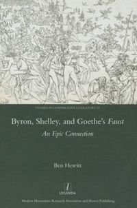 Produktbild: Hewitt, B: Byron, Shelley and Goethe's Faust