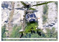 Hubschrauber in Action (Wandkalender 2024 DIN A4 quer), CALVENDO Monatskalender