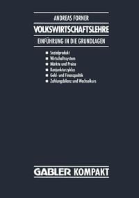 Produktbild: Volkswirtschaftslehre