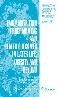 Produktbild: Early Nutrition Programming and Health Outcomes in Later Life: Obesity and beyond