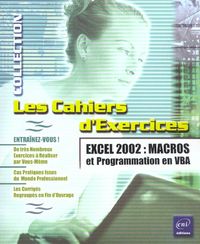 Produktbild: Excel 2002: Macros et programmation en VBA