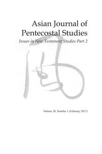 Produktbild: Asian Journal of Pentecostal Studies, Volume 20, Number 1