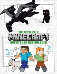 Produktbild: Das offizielle Minecraft-Abenteuer-Ausmalbuch