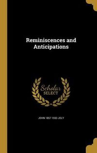 Produktbild: Reminiscences and Anticipations