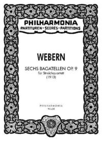 Produktbild: Webern, A: 6 Bagatellen OP.9