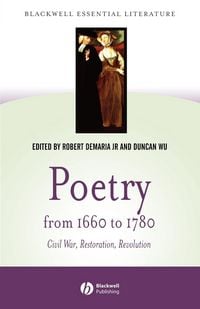Produktbild: Poetry 1660-1780