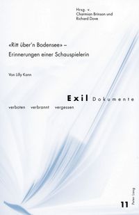 Produktbild: &laquo;Ritt &uuml;ber&rsquo;n Bodensee&raquo; &ndash; Erinnerungen einer Schauspielerin