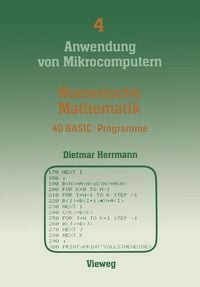 Produktbild: Numerische Mathematik