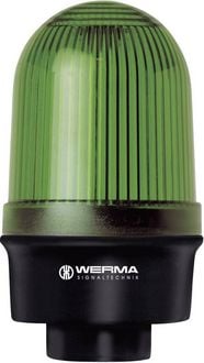 Produktbild: Werma Signaltechnik Signalleuchte 219.200.00 219.200.00 Gr&uuml;n Dauerlicht 12 V/AC, 12 V/DC, 24 V/AC, 24 V/DC, 48 V/AC, 48 V/DC, 110 V/AC, 230 V/AC